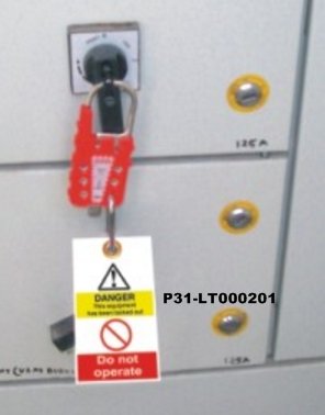 DISPOSABLE LOCKOUT TAGS